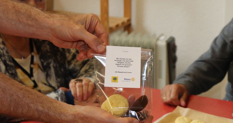 Backen für das Personal